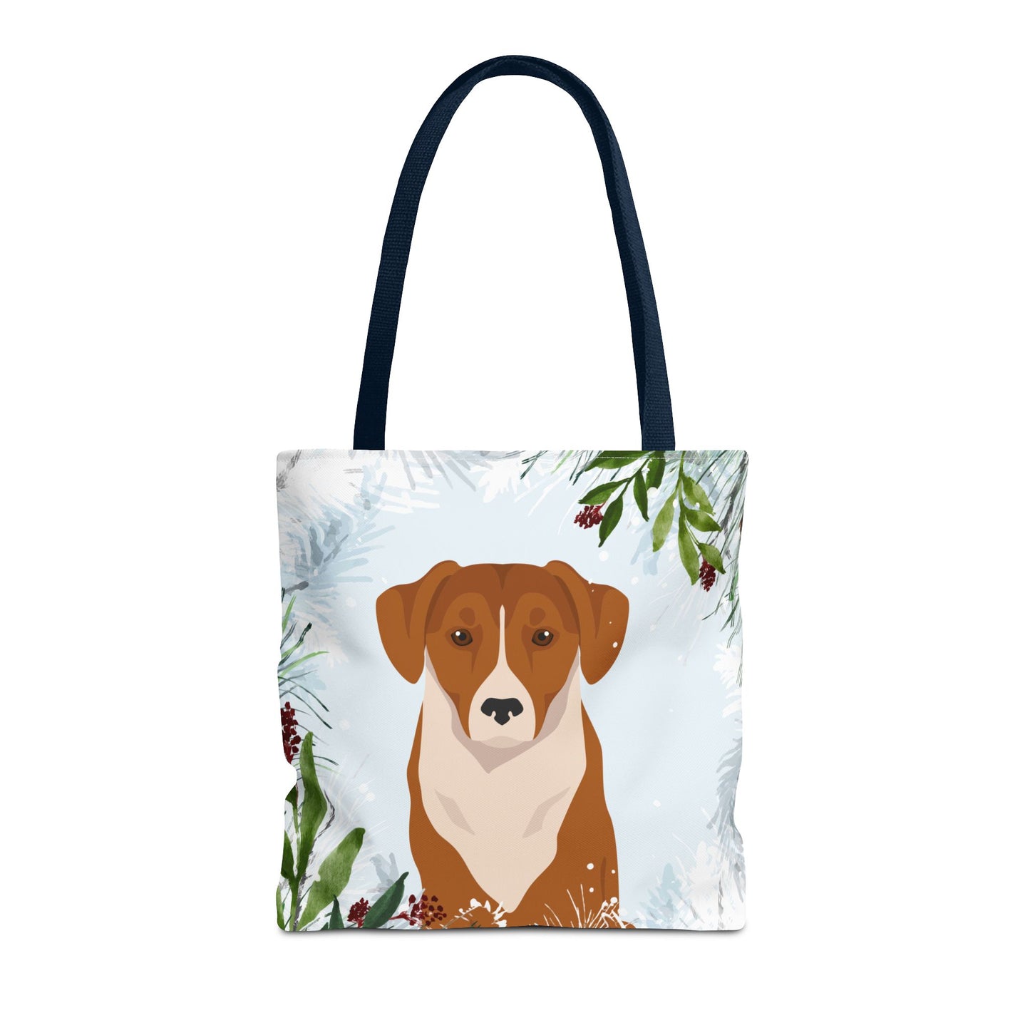 Austrian Pinscher Dog Christmas Holiday Tote Bag 16x16