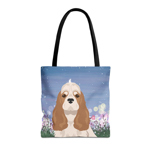 Cocker Spaniel Dog Tote Bag 16x16