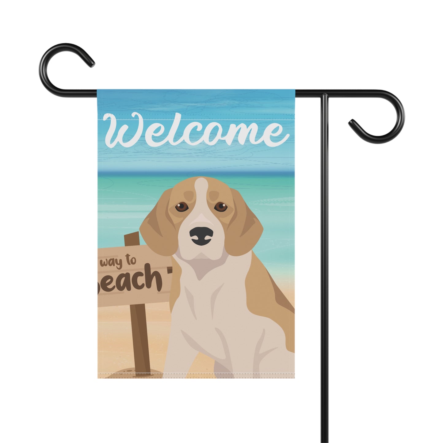 Beagle Dog Garden Flag
