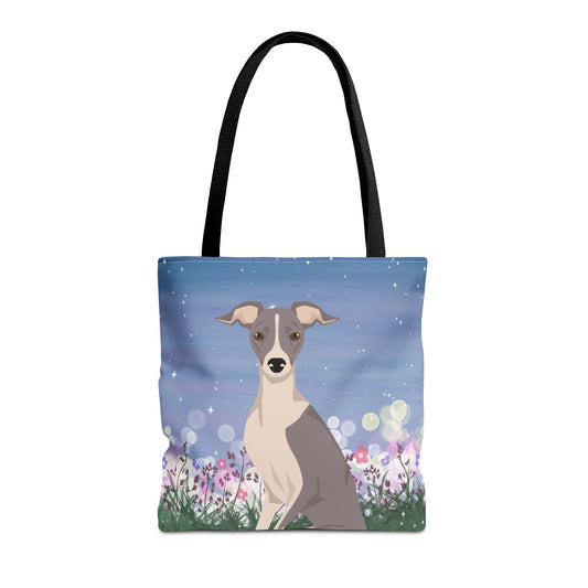 Italian Greyhound Dog Tote Bag 16x16