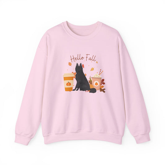 Belgian Shepherd Dog Fall Halloween Unisex Heavy Blend Crewneck Sweatshirt