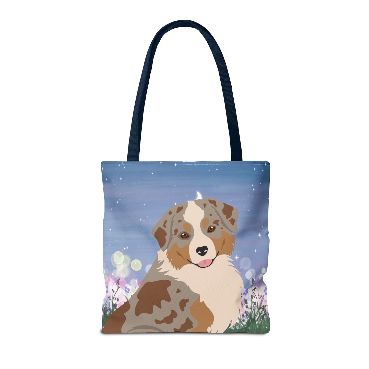 Miniature American Shepherd Dog Tote Bag 16x16
