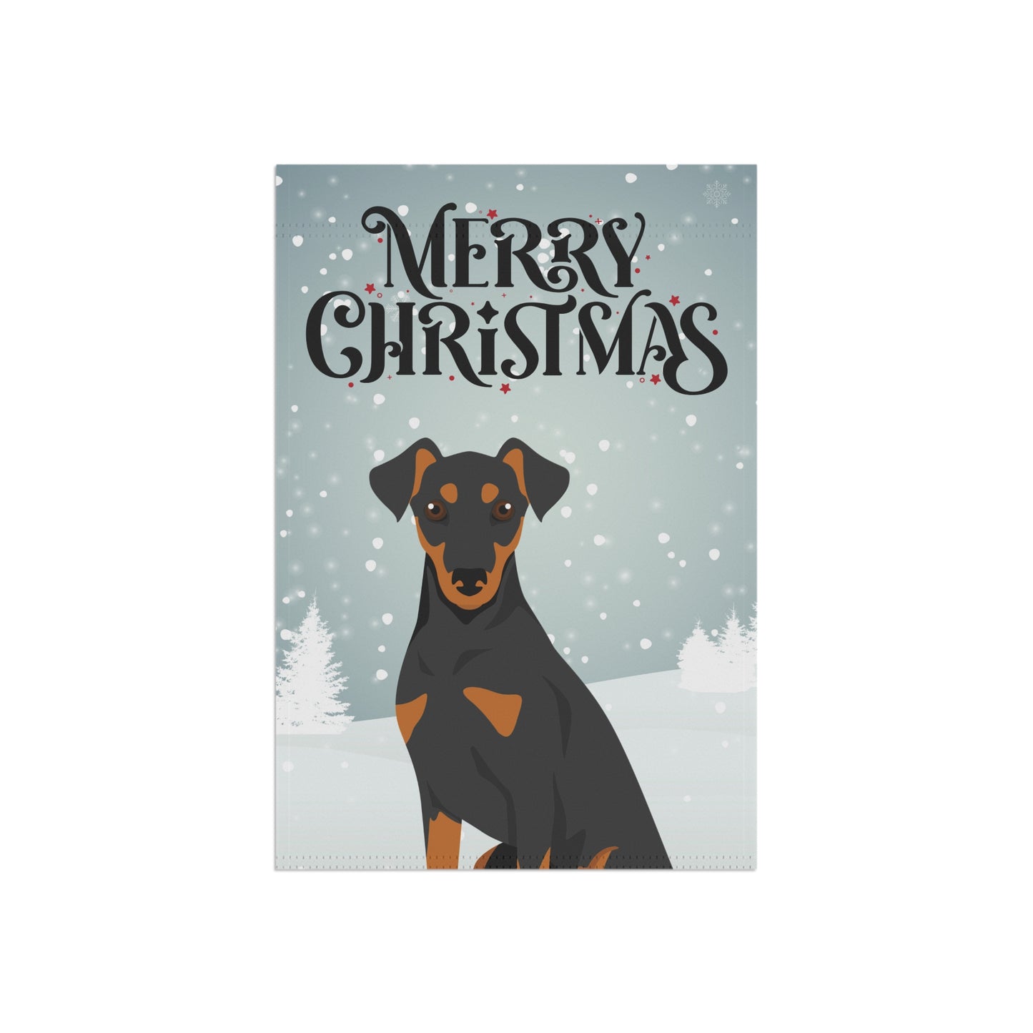 Manchester Terrier Dog Garden Flag