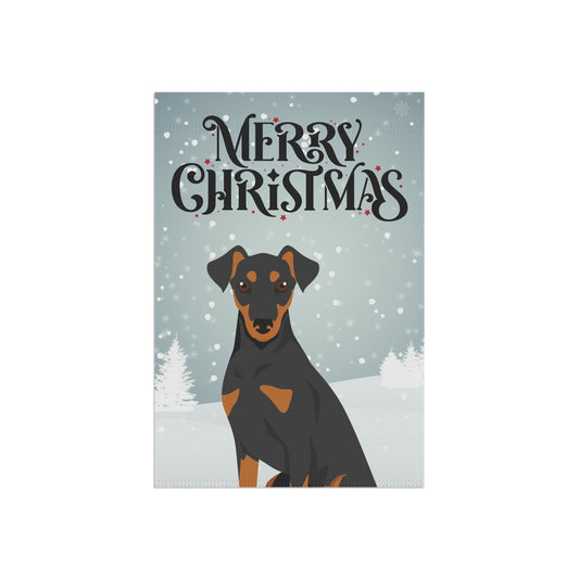 Manchester Terrier Dog Garden Flag