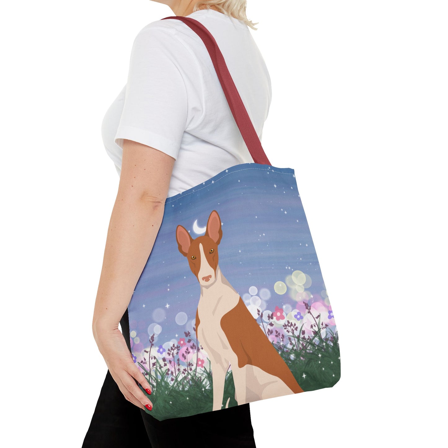 Ibizan Hound Dog Tote Bag 16x16