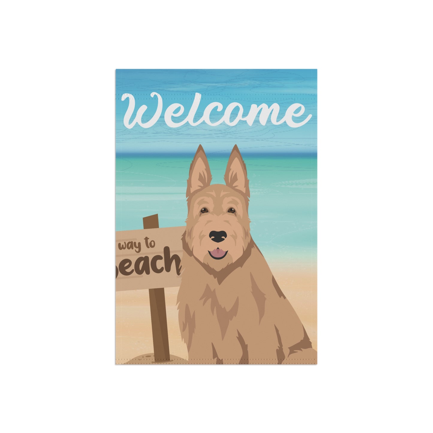Berger Picard Dog Garden Flag