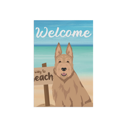 Berger Picard Dog Garden Flag