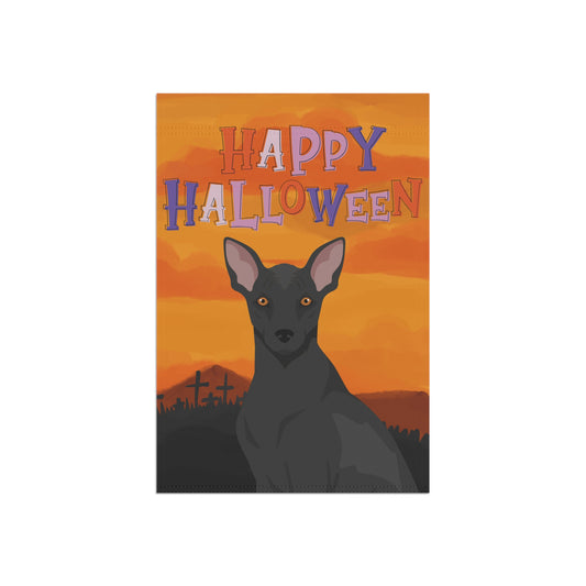 Xoloitzcuintli Dog Halloween Garden Flag