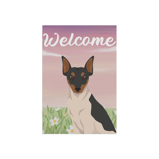 Brazilian Terrier Dog Welcome Garden Flag