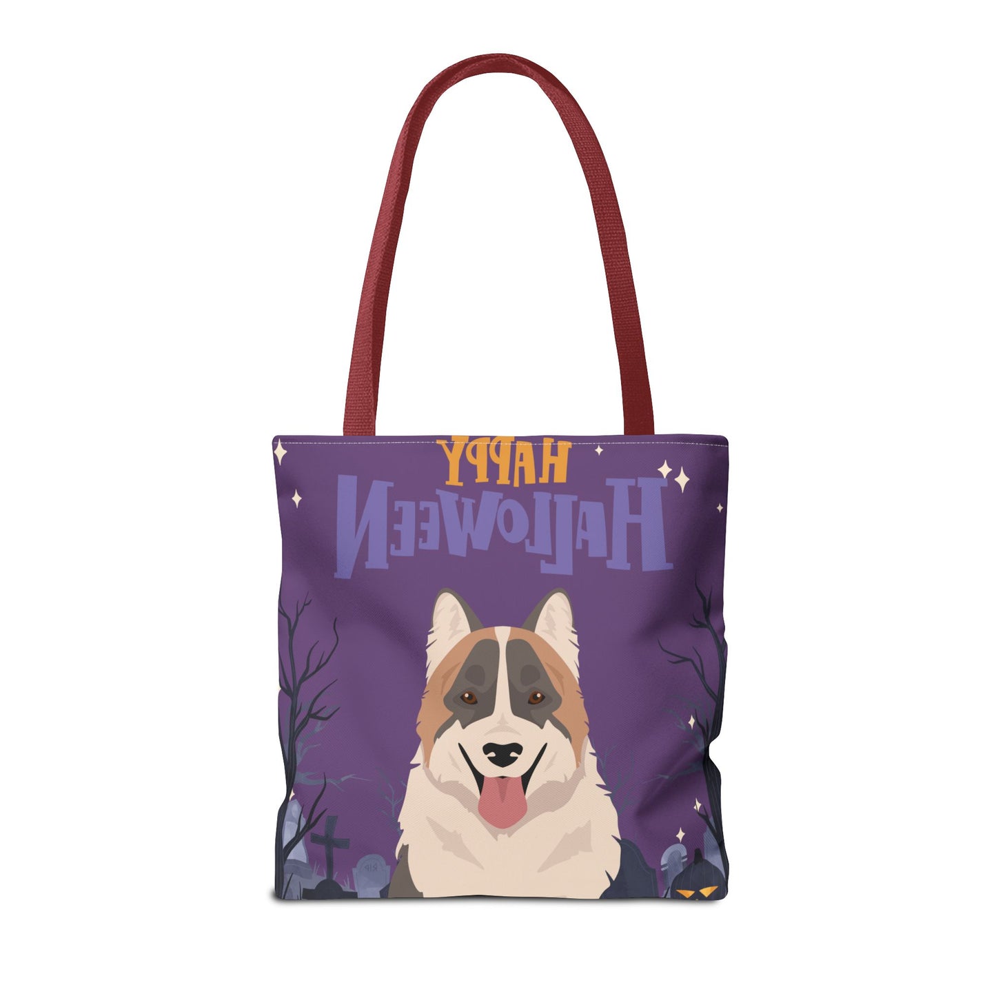 Thai Bangkaew Dog Dog Happy Halloween Tote Bag 16x16