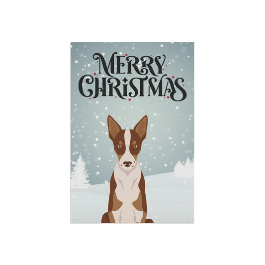Smooth Border Collie Dog Garden Flag