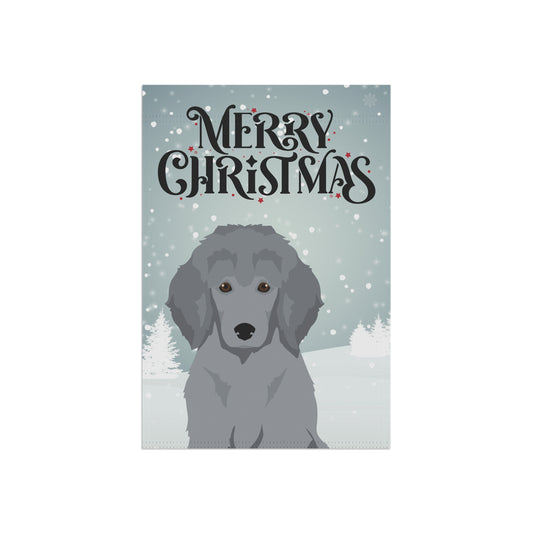 Standard Poodle Dog Garden Flag