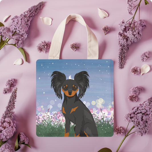 Russian Toy Dog Tote Bag 13x13