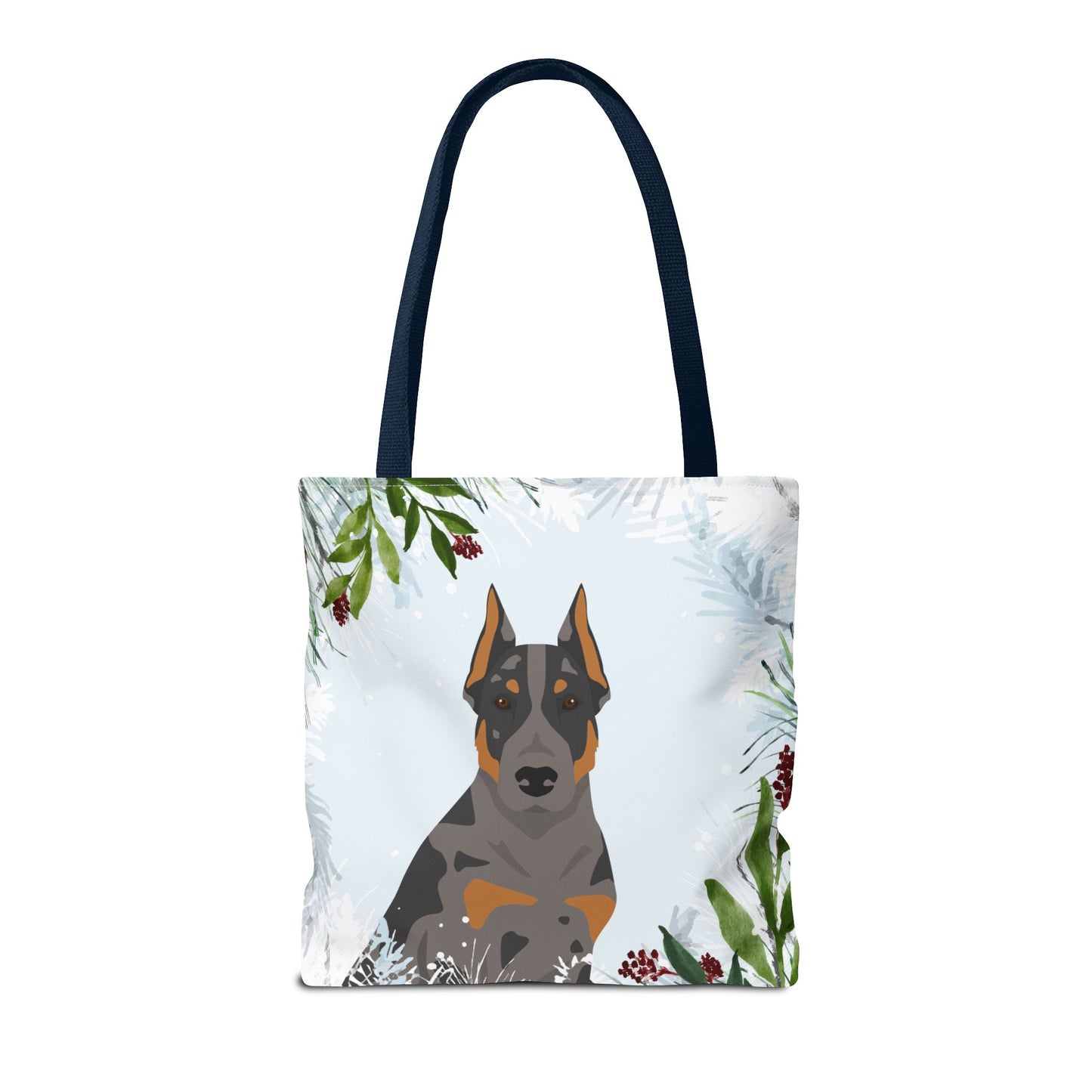 Beauceron Dog Christmas Holiday Tote Bag 16x16