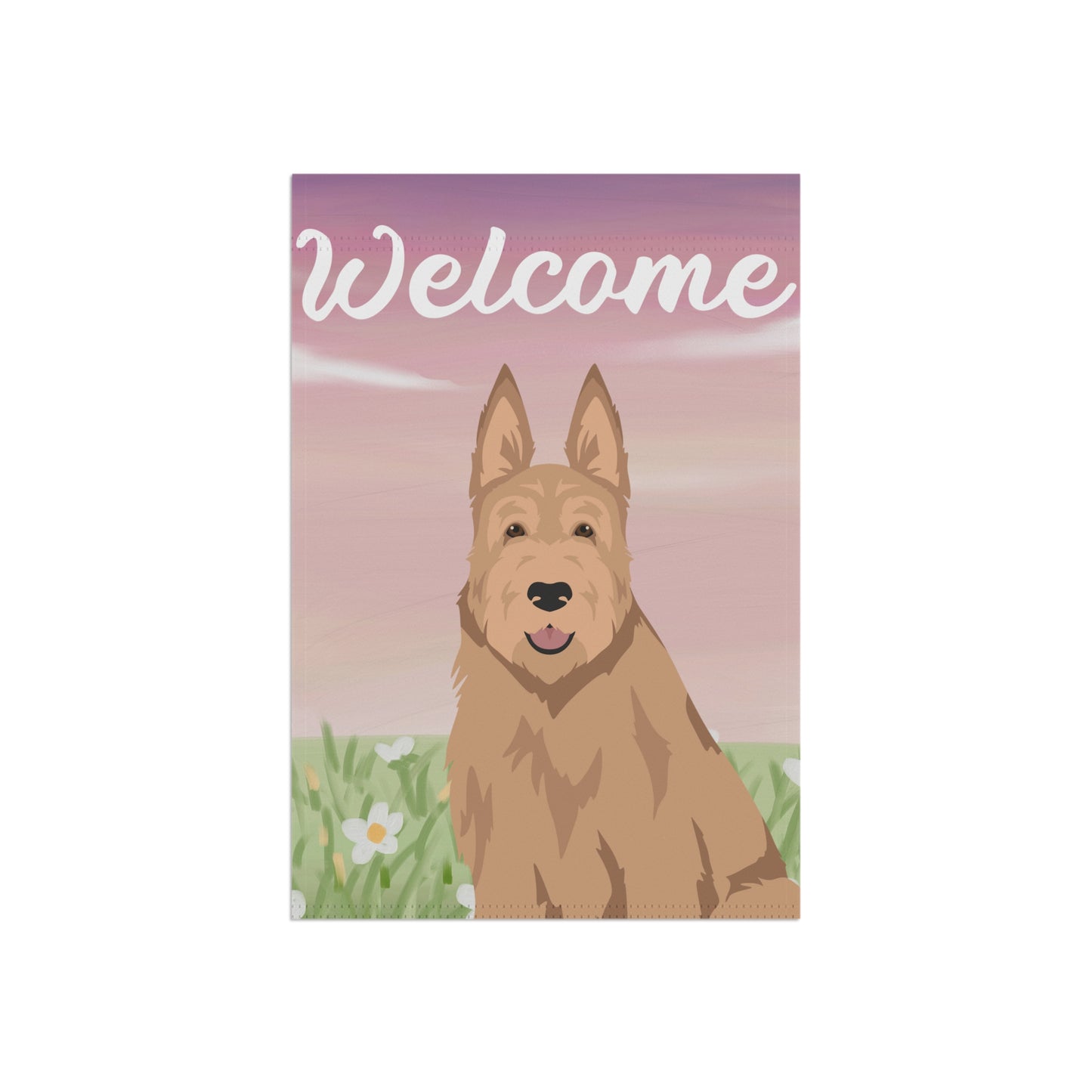 Berger Picard Dog Welcome Garden Flag
