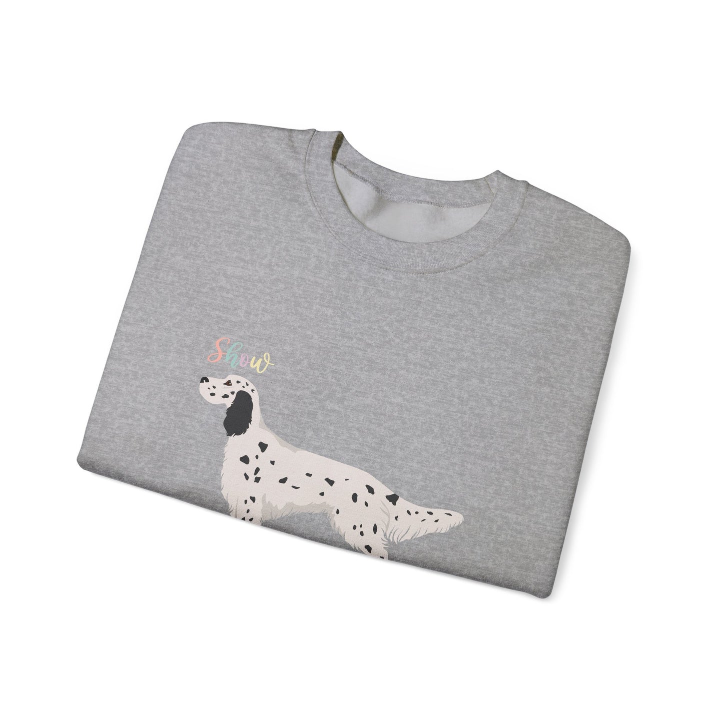 English Setter Dog Unisex Heavy Blend Crewneck Sweatshirt