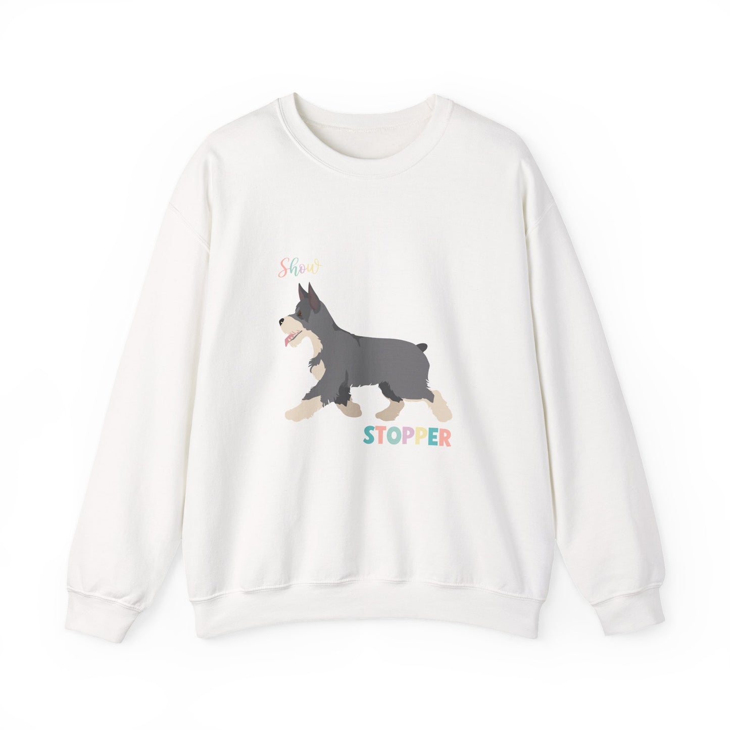 Schnauzer Dog Unisex Heavy Blend Crewneck Sweatshirt