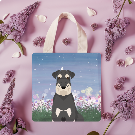 Schnauzer Dog Tote Bag 13x13