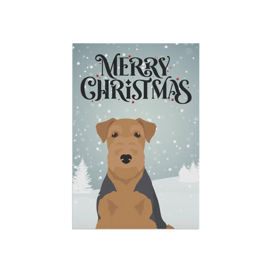 Welsh Terrier Dog Garden Flag