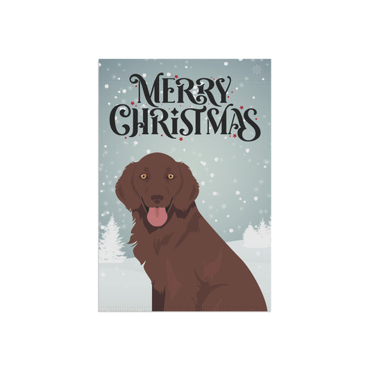 Flat Coated Retriever Dog Garden Flag