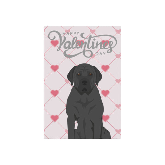 Tosa Inu Dog Valentines Day Garden Flag