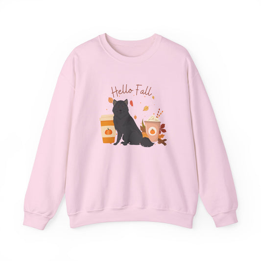 Greenland Dog Fall Halloween Unisex Heavy Blend Crewneck Sweatshirt
