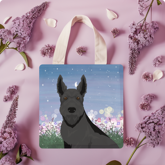 Scottish Terrier Dog Tote Bag 13x13