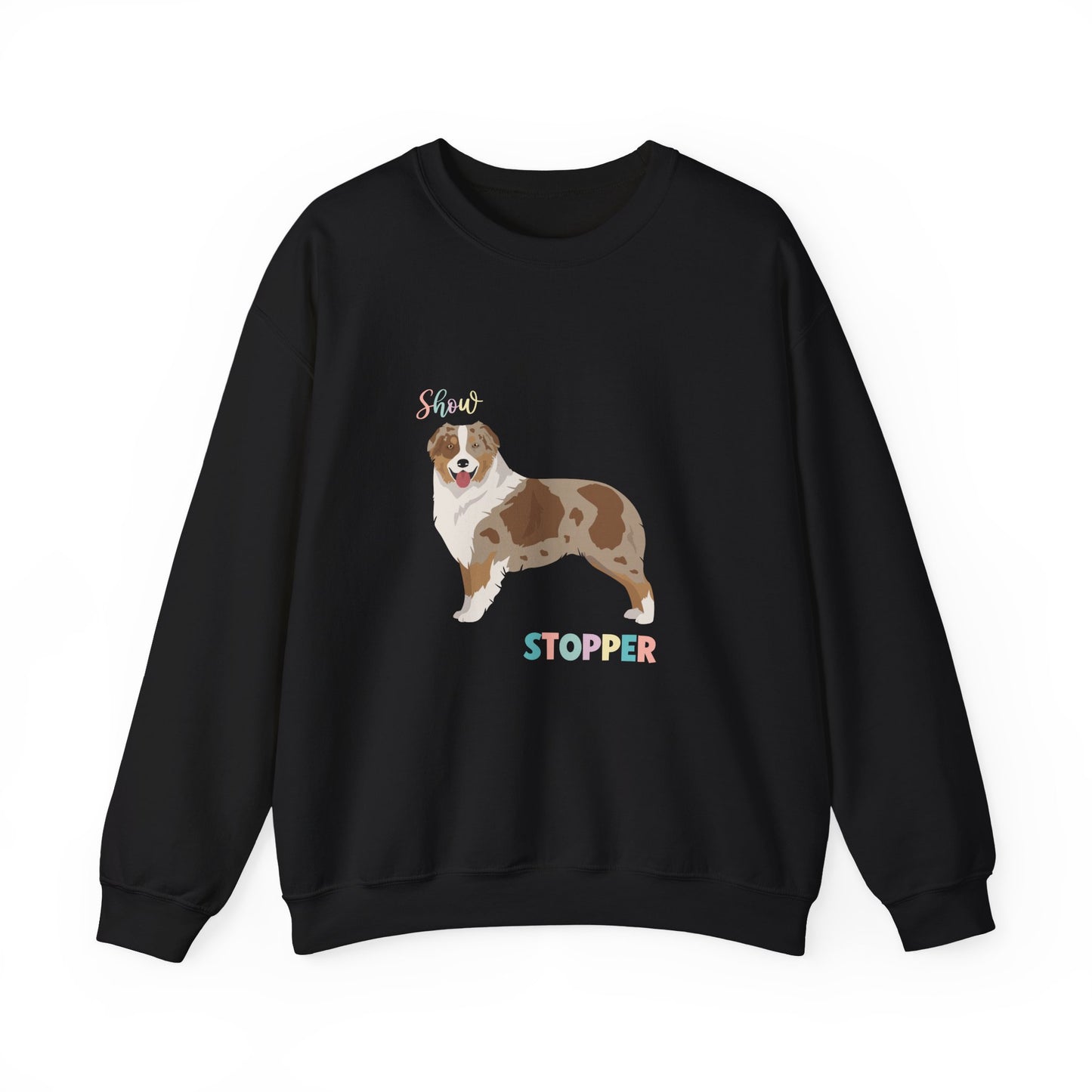 Australian Shepherd Dog Unisex Heavy Blend Crewneck Sweatshirt