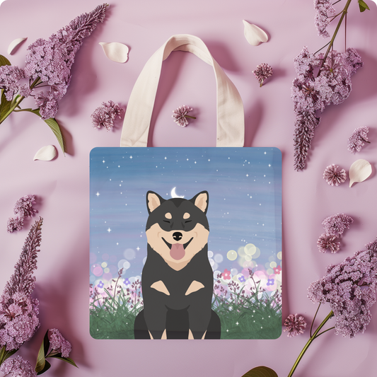 Shiba Inu Dog Tote Bag 13x13