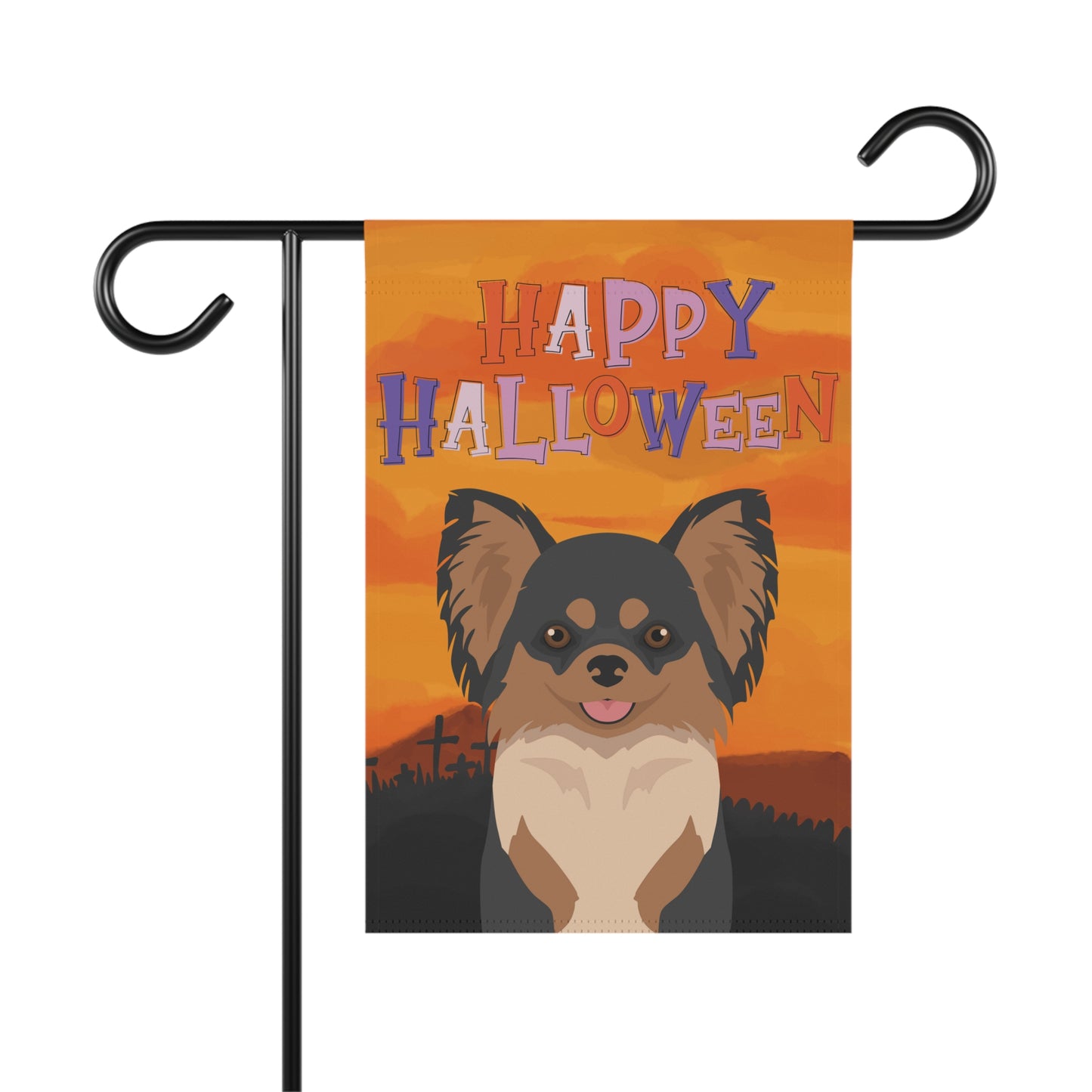 Chihuahua Dog Halloween Garden Flag