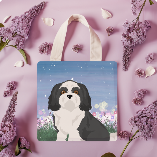 Shih Tzu Dog Tote Bag 13x13