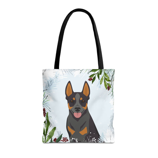 Australian Stumpy Tail Cattle Dog Dog Christmas Holiday Tote Bag 16x16