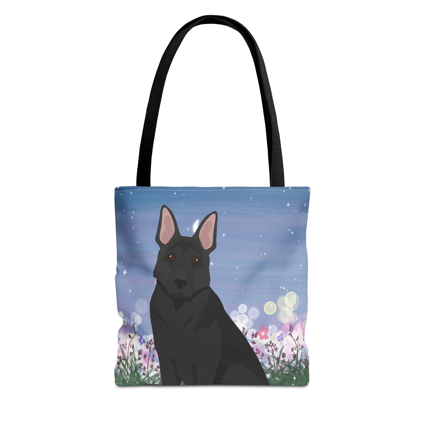 German Shepherd Dog Tote Bag 13x13
