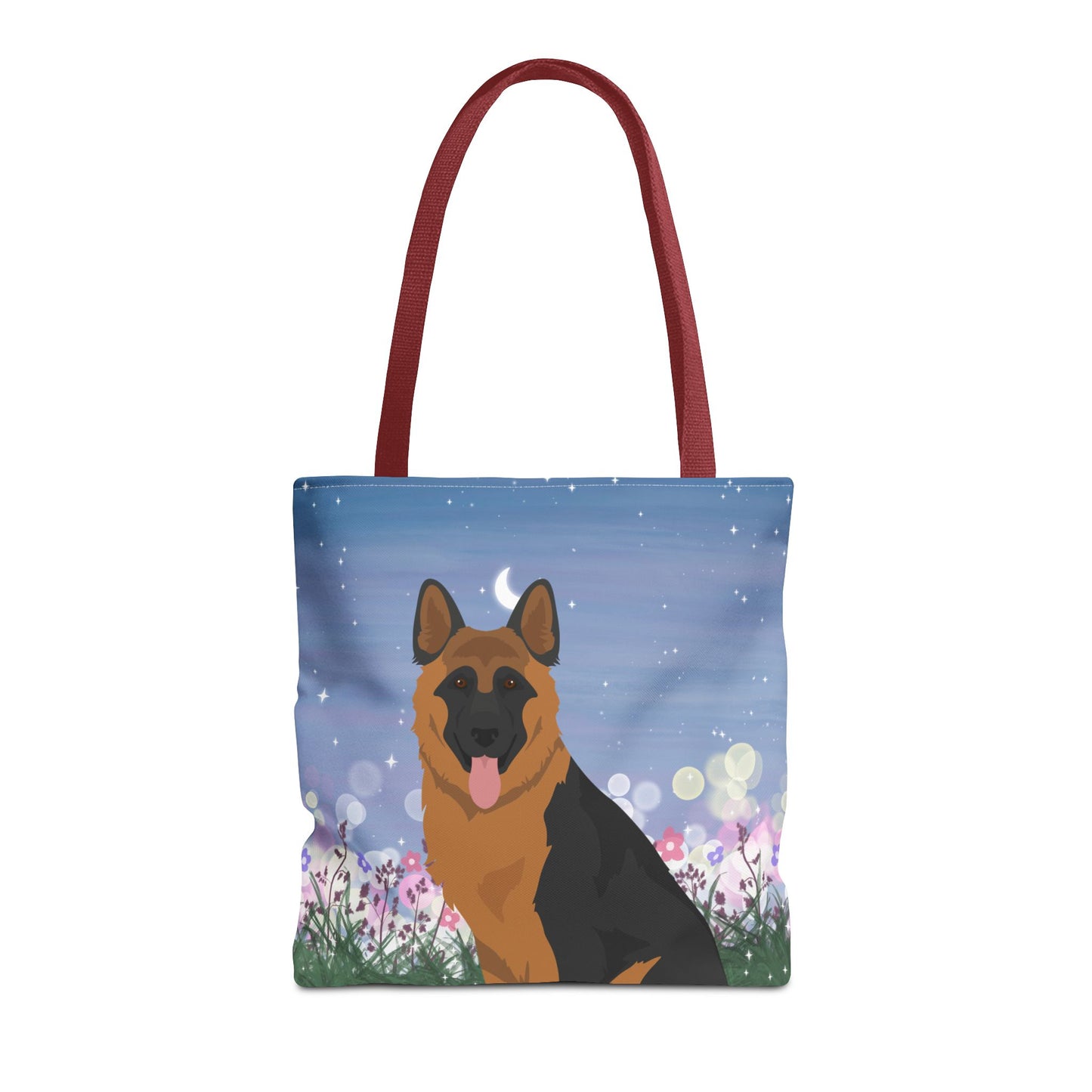 German Shepherd Dog Tote Bag 16x16