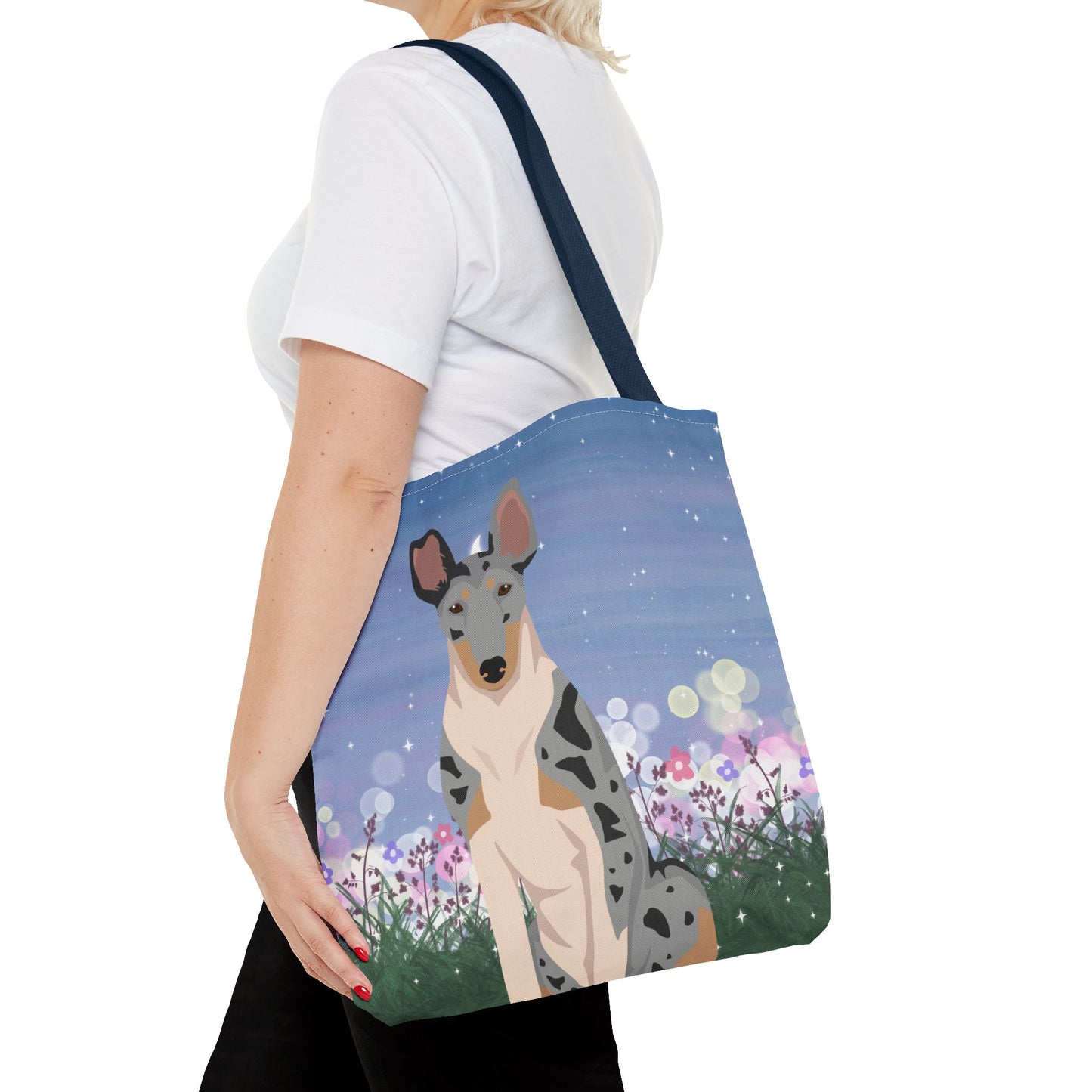 Smooth Collie Dog Tote Bag 16x16