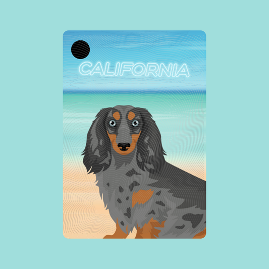 Dachshund Dog Keychain