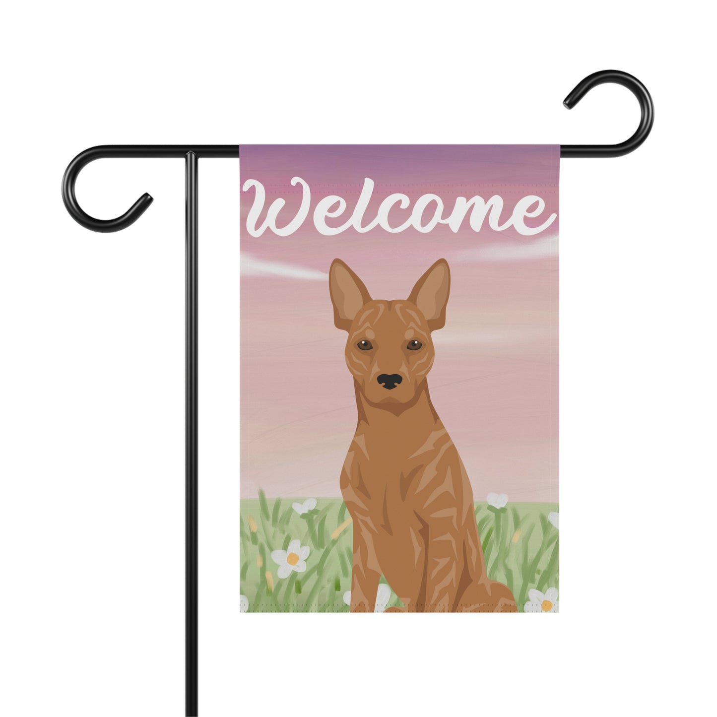 Telomian Dog Welcome Garden Flag