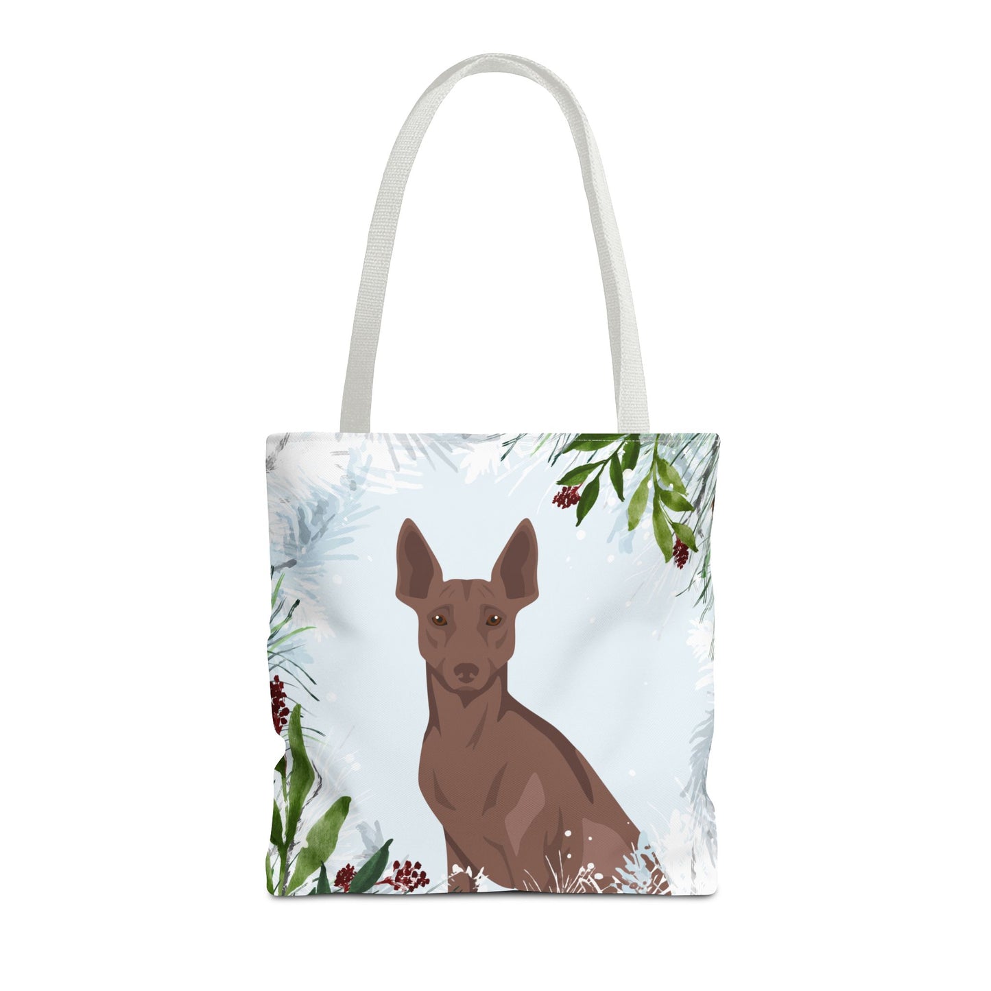 Peruvian Inca Orchid Dog Christmas Holiday Tote Bag 16x16