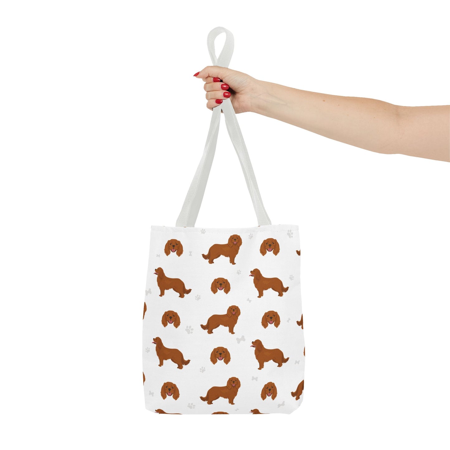 Cavalier King Charles Spaniel Dog Tote Bag