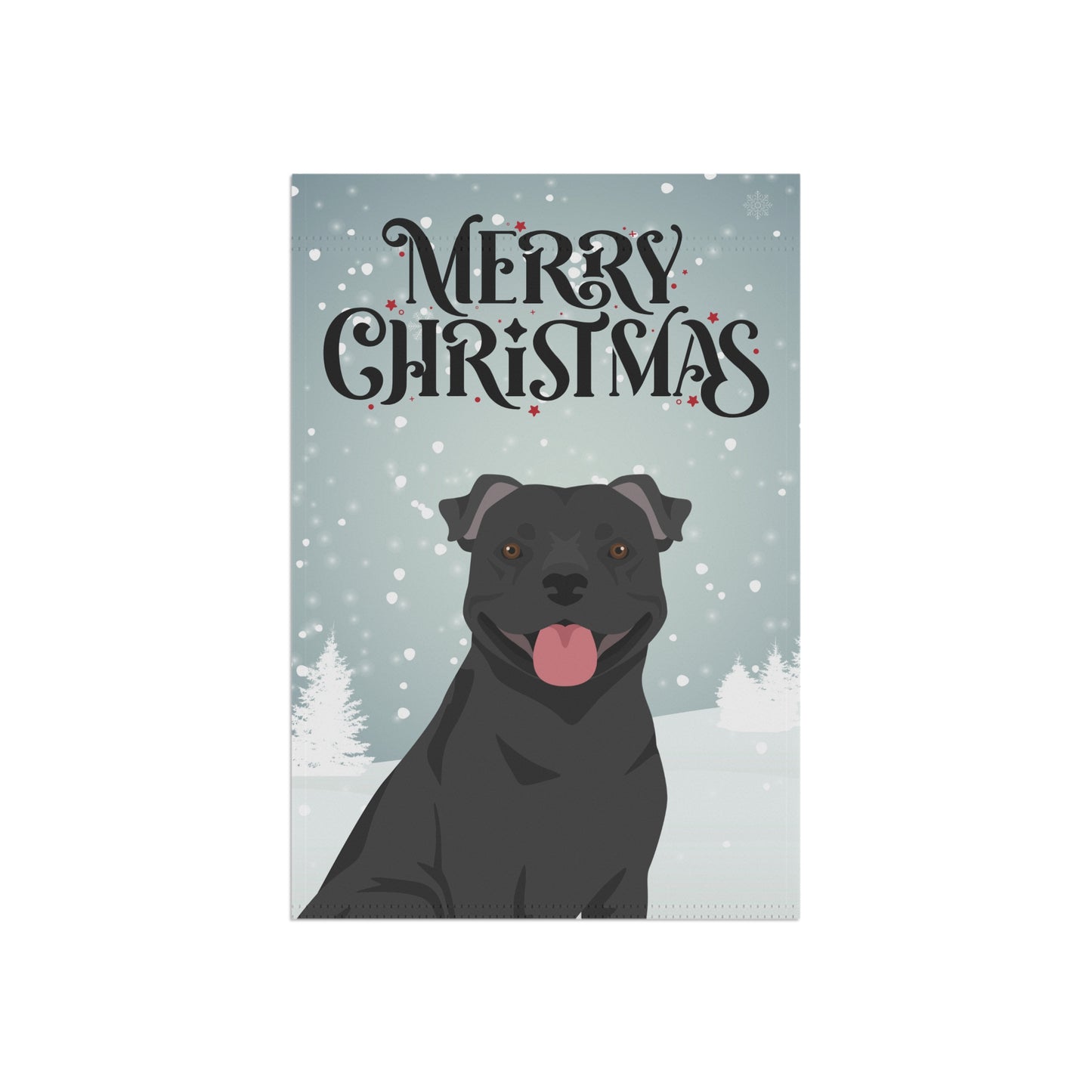 Staffordshire Bull Terrier Dog Garden Flag