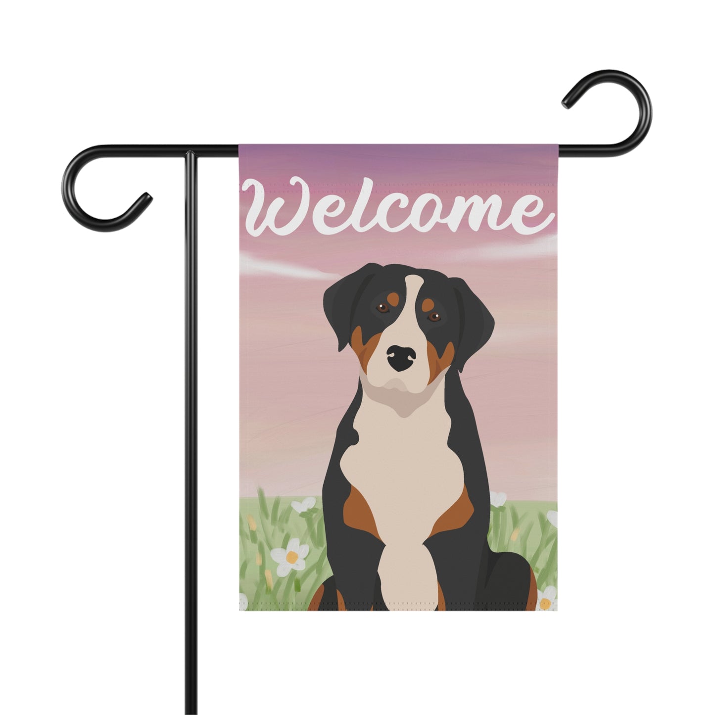 Greater Swiss Mountain Dog Dog Welcome Garden Flag
