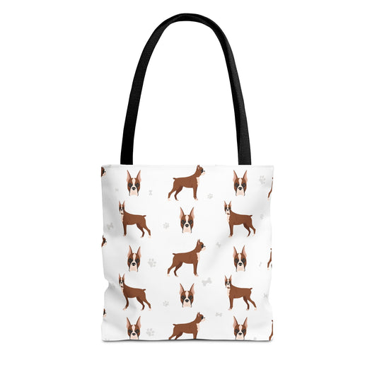 Boxer Dog Tote Bag, Boxer Dog Mom Gift