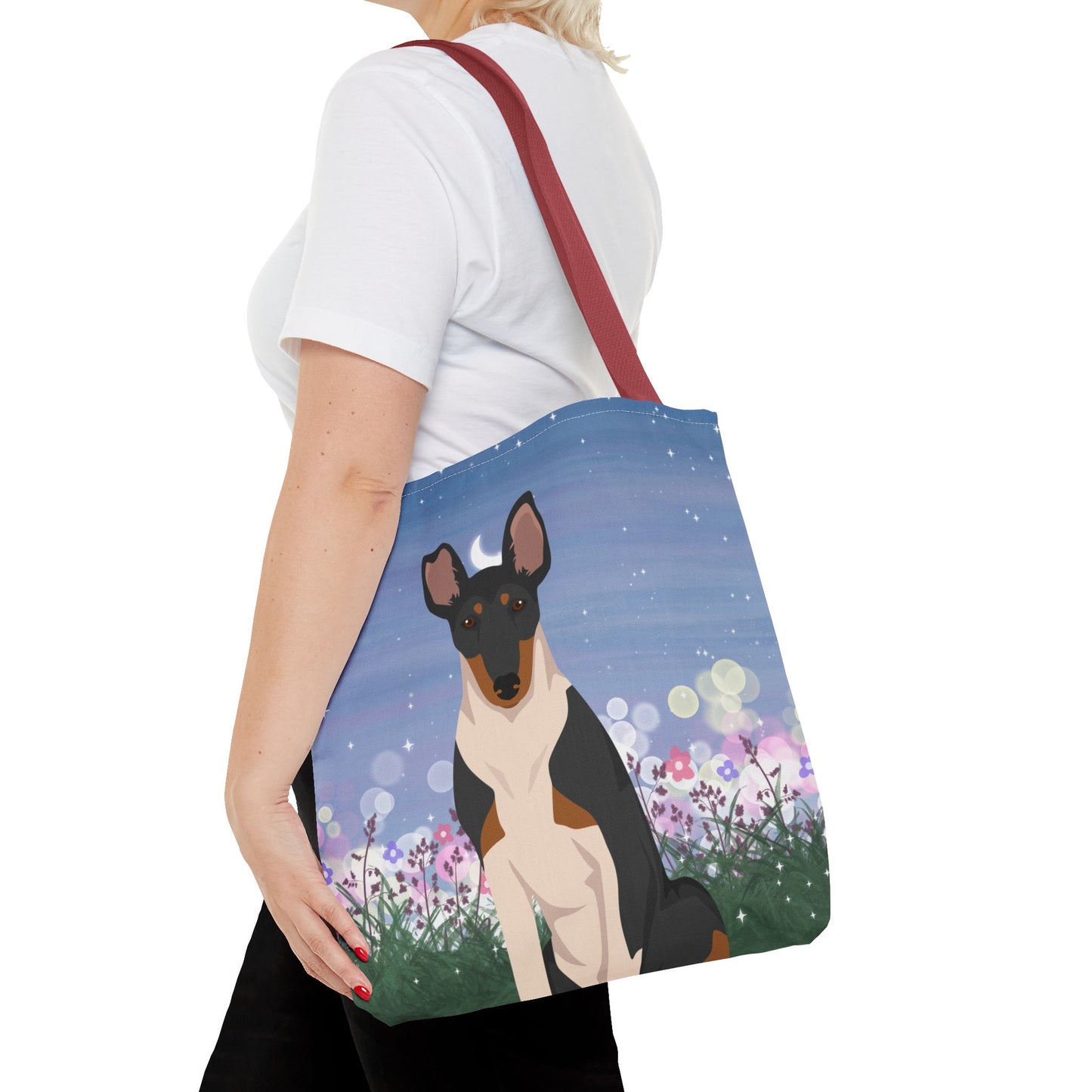Smooth Collie Dog Tote Bag 16x16