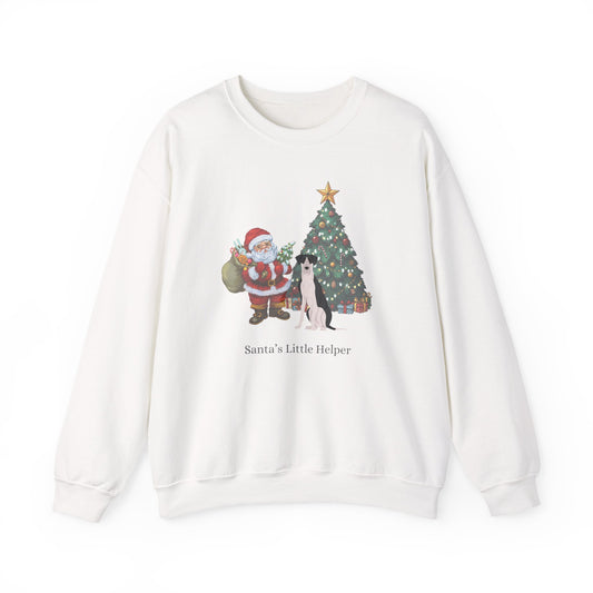 Great Dane Dog Santa's Little Helper Unisex Heavy Blend Crewneck Sweatshirt