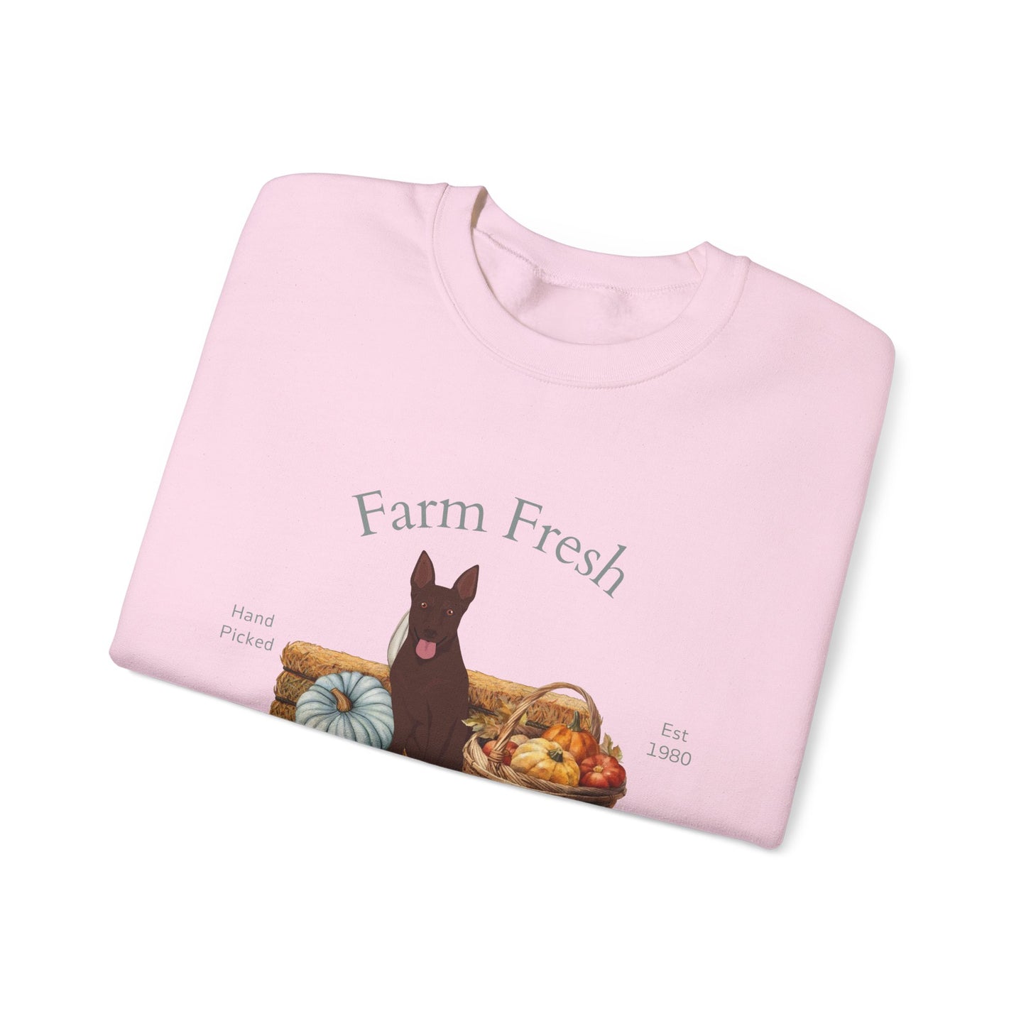 Australian Kelphie Dog Fall Farm Fresh Unisex Heavy Blend Crewneck Sweatshirt