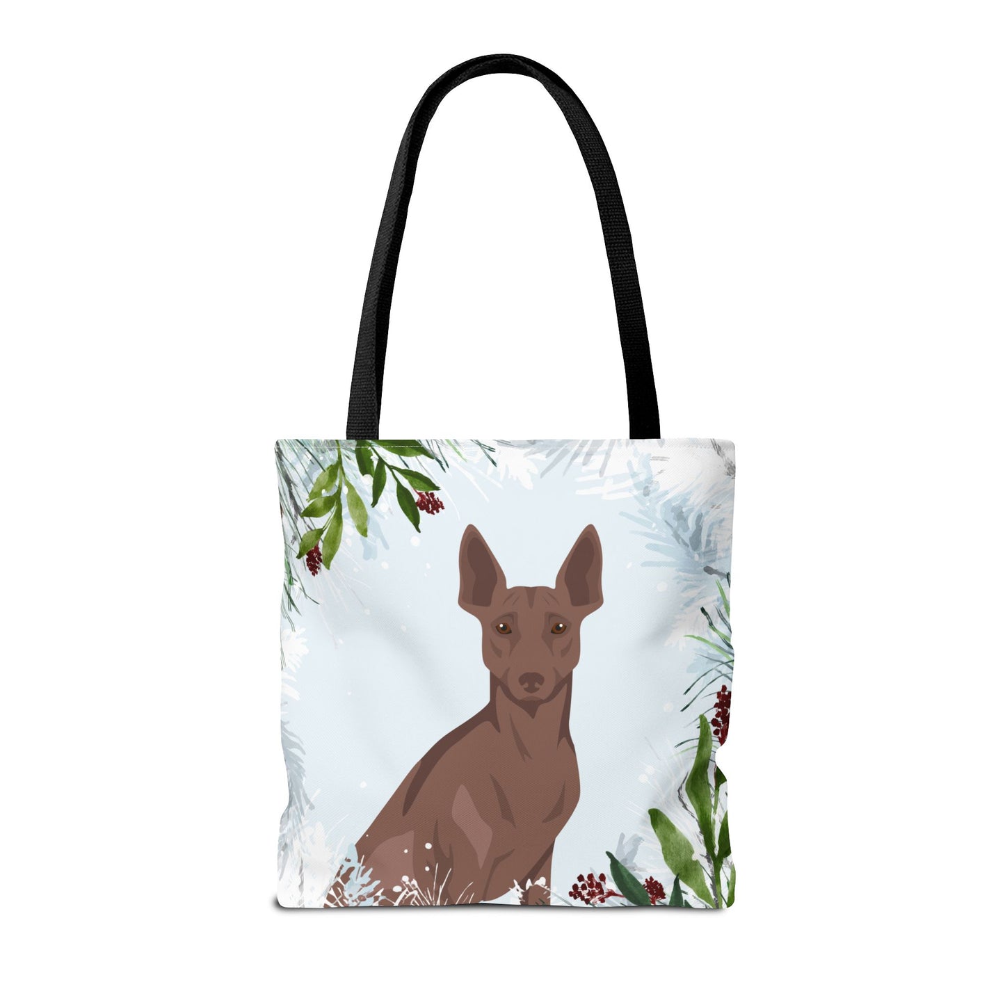 Peruvian Inca Orchid Dog Christmas Holiday Tote Bag 16x16