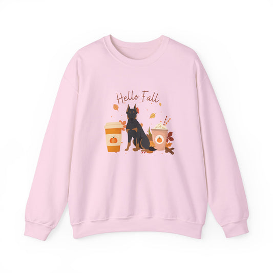 Beauceron Dog Fall Halloween Unisex Heavy Blend Crewneck Sweatshirt