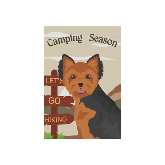 Yorkshire Terrier Dog Camping Garden Flag