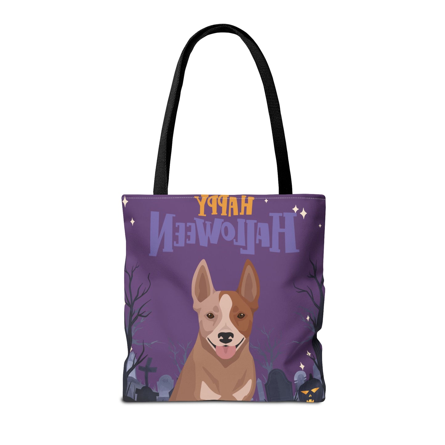 Australian Stumpy Tail Cattle Dog Dog Happy Halloween Tote Bag 16x16