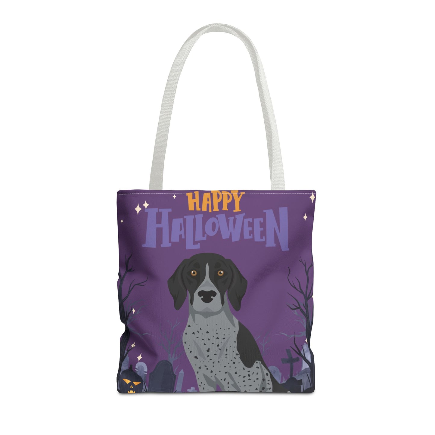 German Shorthaired Pointer Dog Happy Halloween Tote Bag 16x16